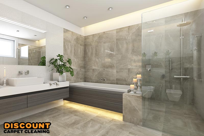 bathroom floor and wall shower tiles